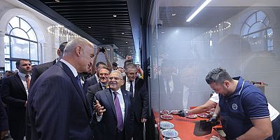 BÜYÜKKILIÇ, BAKAN ERSOY’A MUTFAK SANATLARI MERKEZİ’Nİ TANITTI