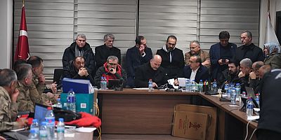 Büyükkılıç, Bakan Soylu Başkanlığında Deprem Koordinasyon Toplantısı'na Katıldı 