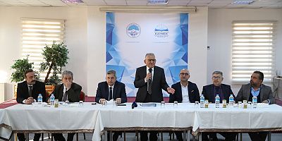 BÜYÜKKILIÇ, BÜNYAN’DA 46 MUHTARLA BULUŞTU