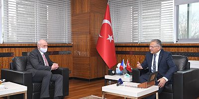 BÜYÜKKILIÇ, ÇEK BÜYÜKELÇİ'Yİ AĞIRLADI