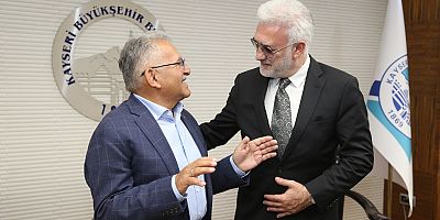 Büyükkılıç, Devlet Tiyatroları Genel Müdürü Karadağlı'yı Ağırladı