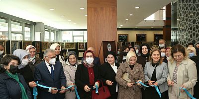 BÜYÜKKILIÇ, DÜNYA KADINLAR GÜNÜ’NE ÖZEL HAZIRLANAN SERGİYİ KADINLARLA AÇTI