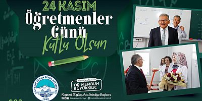  Büyükkılıç, Eğitim Ve Öğretimin Kahramanı Öğretmenlerin Gününü Kutladı