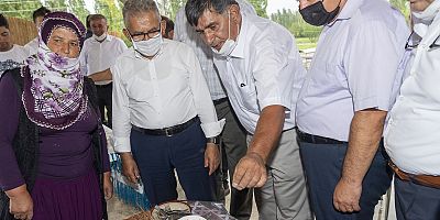 BÜYÜKKILIÇ, 'GACER'İ ATA TOPRAĞINDA İNCELEDİ