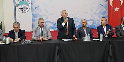 Büyükkılıç'ın Muhtar Toplantılarındaki Durağı Pınarbaşı Oldu