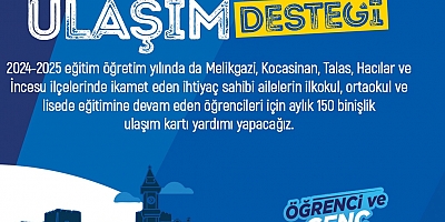  BÜYÜKKILIÇ’IN ÖĞRENCİLERE HEDİYESİ ULAŞIM DESTEĞİNE MÜRACAATLAR BAŞLADI