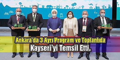 Büyükkılıç'ın Yoğun Ankara Gündemi