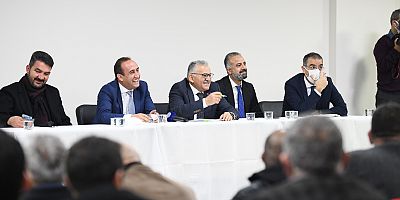 BÜYÜKKILIÇ, İNCESU’DA 30 MAHALLE MUHTARININ TALEPLERİNİ DİNLEDİ