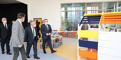 Büyükkılıç  KANKA'ya ve ERÜ Diş Hekimliği'ni Ziyaret Etti