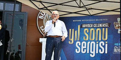 Büyükkılıç, KAYMEK Yıl Sonu Sergisi'ni Açtı