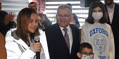 BÜYÜKKILIÇ, KENDİSİNİ GÖRMEK İSTEYEN MİNİK ECRİN İLE BİR ARAYA GELDİ