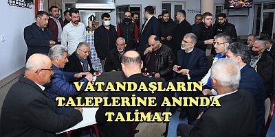  BÜYÜKKILIÇ KIRANARDI DA VATANDAŞLARIN TALEPLERİNİ DİNLEDİ
