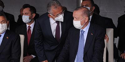 BÜYÜKKILIÇ, KIRŞEHİR'DE CUMHURBAŞKANI ERDOĞAN İLE GÖRÜŞTÜ