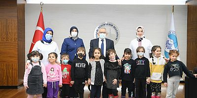 BÜYÜKKILIÇ, MİNİK MİSAFİRLERİNİ AĞIRLADI