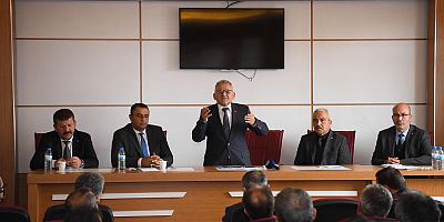 BÜYÜKKILIÇ, MUHTARLAR TOPLANTISINA SARIOĞLAN İLE DEVAM ETTİ