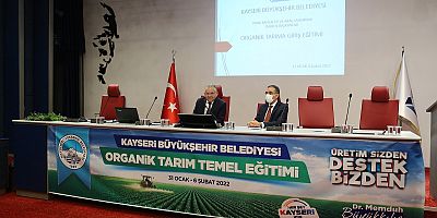 BÜYÜKKILIÇ, ORGANİK TARIM TEMEL EĞİTİM PROGRAMI AÇILIŞINA KATILDI