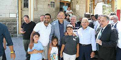  BÜYÜKKILIÇ, ÖZHASEKİ İLE BİRLİKTE TALAS’TA VATANDAŞLARLA BULUŞTU