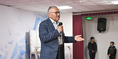BÜYÜKKILIÇ SARIZ'LILARA SESLENDİ “ÜRETENE DESTEK OLACAĞIZ, HİZMET EDECEĞİZ”