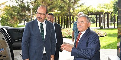  Büyükkılıç, Sayıştay Başkanı Yener'i Ağırladı