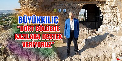 Büyükkılıç Selçuklu Dönemi anıt eserlerinden Kızıl Köşk’te çalışma başlattı.