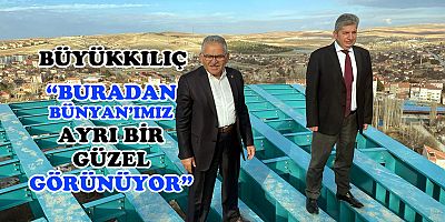  Büyükkılıç, Tamamlanma Aşamasına Gelen Cam Seyir Terası'nı İnceledi