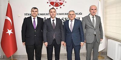 BÜYÜKKILIÇ’TAN CUMHURBAŞKANLIĞI İLETİŞİM BAŞKANLIĞI KAYSERİ BÖLGE MÜDÜRLÜĞÜ’NE ZİYARET