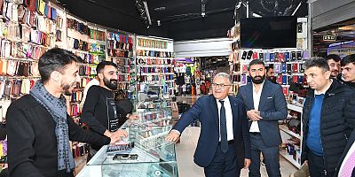 Büyükkılıç'tan Esnaf Ziyareti