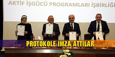 BÜYÜKKILIÇ'TAN İSTİHDAMI ARTIRACAK PROTOKOLE DESTEK