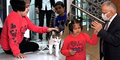 BÜYÜKKILIÇ'TAN OTİZMLİ AYŞE NİSA'YA 