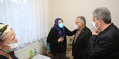 BÜYÜKKILIÇ'TAN ŞEHİT ANNESİNE TAZİYE ZİYARETİ