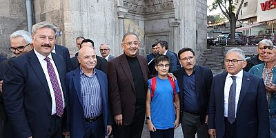Büyükkılıç'tan Vali Çiçek Ve Özhaseki İle Birlikte 