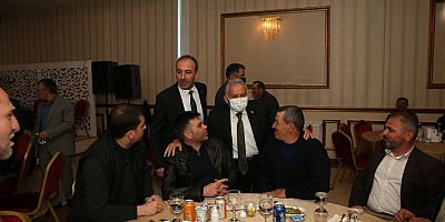 BÜYÜKKILIÇ TOMARZALILAR İLE İFTARDA BULUŞTU, ESNAFI ZİYARET ETTİ 