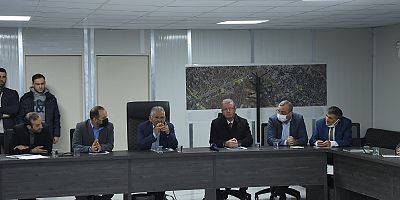 Büyükkılıç  Tramvay Hatları ile ilgili brifing aldı.