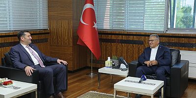 BÜYÜKKILIÇ, TÜRKİYE KARATE FEDERASYONU YÖNETİCİLERİNİ AĞIRLADI