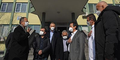 BÜYÜKKILIÇ VE ÖZHASEKİ KANKA'DA İNCELEMELERDE BULUNDU