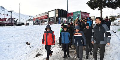  Büyükkılıç Ve Vali Çiçek'ten Erciyes'te İnceleme