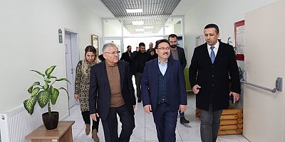  Büyükkılıç ve Vali Çiçek'ten 