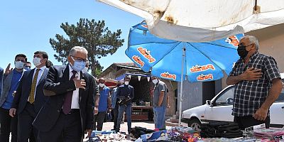 BÜYÜKKILIÇ, YEMLİHA, EBİÇ VE MAHZEMİN'DE VATANDAŞLARLA BULUŞTU