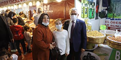 BÜYÜKKILIÇ YÖRESEL ÜRÜNLER FUARI'NI DA GEZDİ