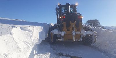 BÜYÜKŞEHİR, 95 KIRSAL MAHALLE YOLUNU ULAŞIMA AÇTI