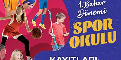 Büyükşehir Belediyesi Spor A.Ş.'nin 1'inci Bahar Dönemi Spor Okulu Kayıtları Başladı