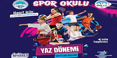 Büyükşehir'de Yaz Spor Okulları Kayıtları Başladı