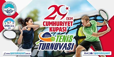 Büyükşehir'den 29 Ekim'e Özel Tenis Turnuvası