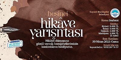 BÜYÜKŞEHİR’DEN 5. HİKÂYE YARIŞMASI