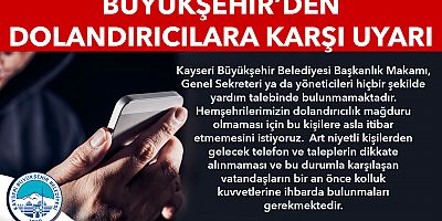 BÜYÜKŞEHİR'DEN 