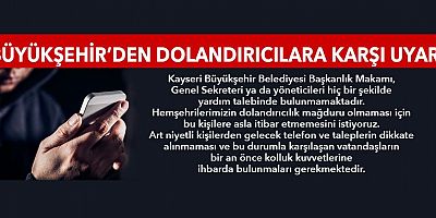 BÜYÜKŞEHİR'DEN 