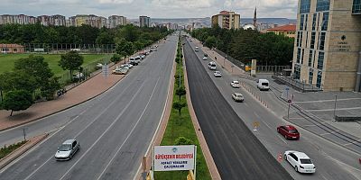 BÜYÜKŞEHİR’DEN ERKİLET BULVARI’NA 7.5 MİLYONLUK ASFALT YATIRIMI