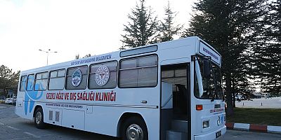 Büyükşehir'den Gezici Ağız ve Diş Sağlığı Kliniği