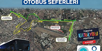 BÜYÜKŞEHİR’DEN KÜLTÜR YOLU FESTİVALİ’NE ÖZEL ULAŞIM HİZMETİ