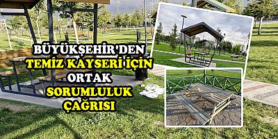 Büyükşehir'den Temiz Kayseri İçin Ortak Sorumluluk Çağrısı